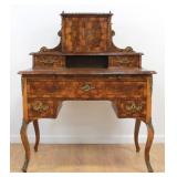 Lot 112: French Style Bronze Mounted Ladies Desk 