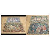 Lot 187: 4 French Tapestries, Tapiesseries du Lion, France 