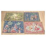 Lot 189: 4 French Tapestries After the Antique 