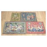 Lot 191: 4 French Tapestries After the Antique 
