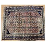 Lot 198: Antique Red Caucasian Rug/Carpet 