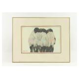 Lot 448: Borys Buzkij, Nudes 