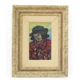 Lot 456: Attributed to Sachs Moldovan, Portrait 