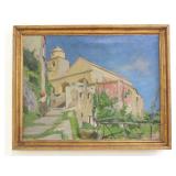 Lot 464: Albert Kongsbak, Mediterranean Landscape 