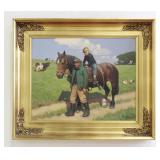 Lot 468: Susberry, Boy on a Horse 