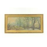 Lot 477: Paul R. Koehler, Landscape with Figure 