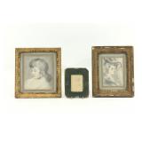 Lot 486: 3 French Portraits 