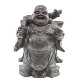 Lot 561: Antique Chinese Carved Wood Buddha 