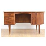Lot 658: Gunnar Nielsen Tibergaard Teak Biomorphic Desk 