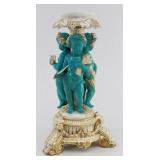 Lot 49: English 19th Century Porcelain Compote 