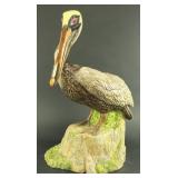 Lot 87: Contemporary Majolica Figurine of Pelican 