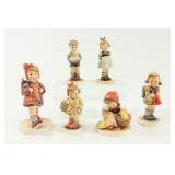 Lot 88: Group Lot f 6 Hummels 