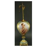 Lot 320: Royal Vienna Porcelain Portrait Vase 