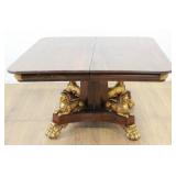 Lot 406: Sphynx Heading Dining Room Table 