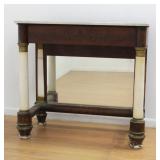 Lot 420: American Empire Ormolu Mtd. Mahogany Console 