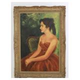 Lot 458: Portrait of Mdme. Rosita Salta 