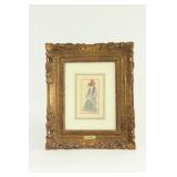 Lot 470: Pablo Picasso Framed Color Pochoir "La Femme" 