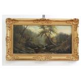 Lot 477: William Mellor, Rocky River Landscape 