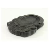 Lot 573: Signed Lotus Design Inkstone 