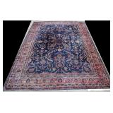 Lot 679: Antique Blue Indian Handmade Rug/Carpet 