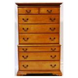 264 - Statton chest on chest 63" tall x 39" tall x 22" deep