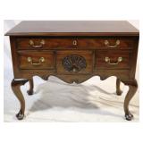 324 - Henkel Harris lowboy on Queen Anne leg 31" tall x 41" wide x 21" deep