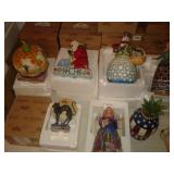 wooden holday decorations