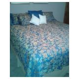 King Size Adjustable bed w/ 2 remotes