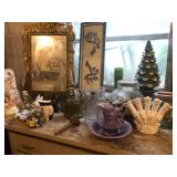 Ceramic Xmas tree in the window NFS