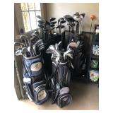 Ping, Taylormade, Aero, Callaway golf clubs