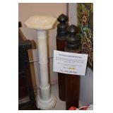 18th Century Bronze Pillars - Japan