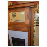 Victorian Fireplace with Electric Insert