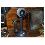 Candlestick phone w/ringer