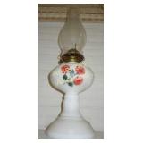 Kerosene Lamp w/ Roses