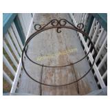 Wrought Iron Firewood Holder or Plant Hanger
