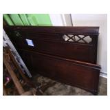 Duncan Phyfe Bed w/rails
