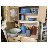 Kitchen cabinet, granite ware