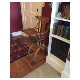 Oak baby highchair/stroller