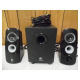 Working Logitech Computer Speaker System - current bid $10