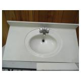 Marble Bathroom Sink - currrent bid $10