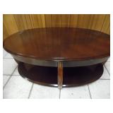 Cherry Oak Wood Coffee Table - current bid $10
