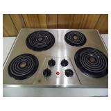 Working GE 30" Stainless Steel Cooktop - current bid $15