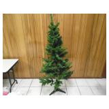 6ft Unlit Artificial Alberta Spruce Christmas Tree - current bid $10