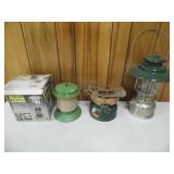 Group of 3 Coleman & American Camper Lanterns - current bid $10