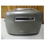 Working KitchenAid Stainless Steel Toaster - current bid $10