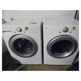 Working LG Frontload Washer Dryer Set - current bid $175