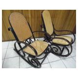 Pair of Vintage Rocking Chairs - current bid $10