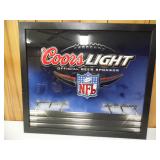 Coors Light Offical NFL Beer Sponsor Sign - current bid $10
