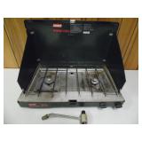 Coleman Perfect Flow 2 Burner Propane Grill - current bid $10