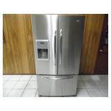 Working Maytag French Door Refrigerator - current bid $225